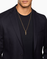 Cornicello Amulet in 18K Yellow Gold, 30mm